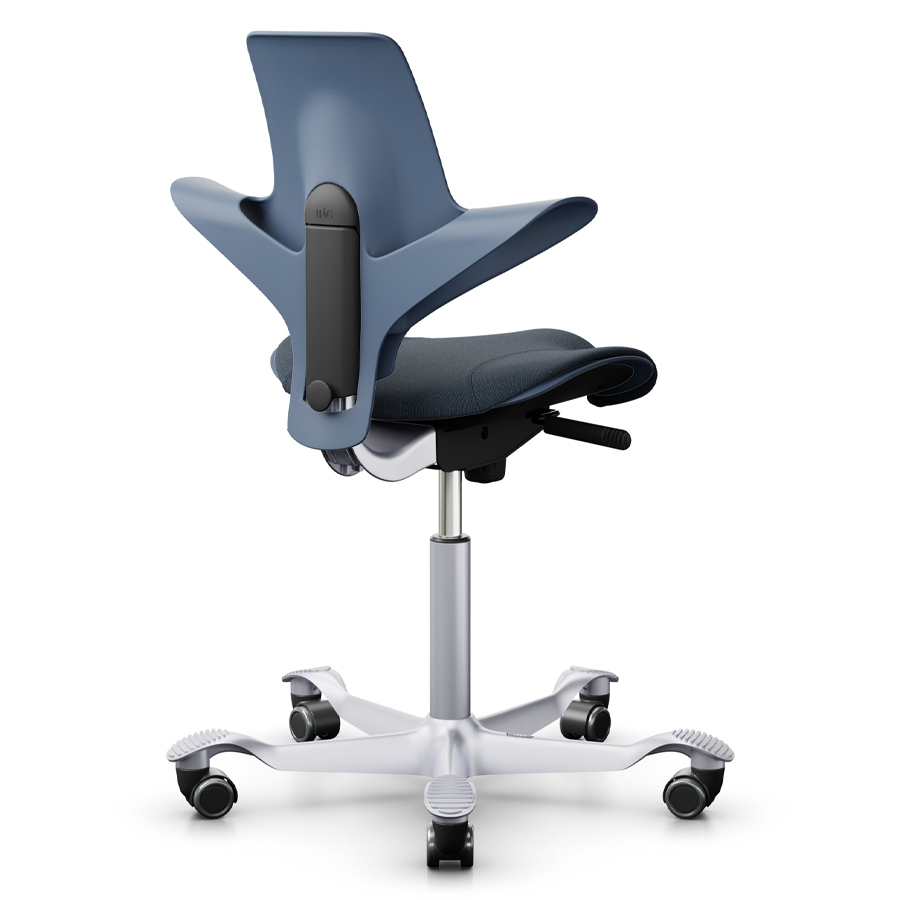 HAG Capisco PULS 8020 | Blueberry | Cura blau | Gestell silber