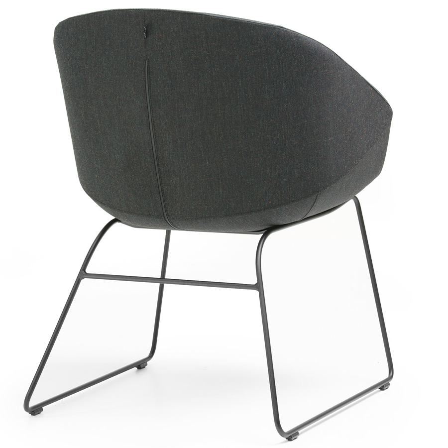 Bejot Oxco OX 270 Konferenzsessel mit Kufengestell, Stoff Sawana SN05