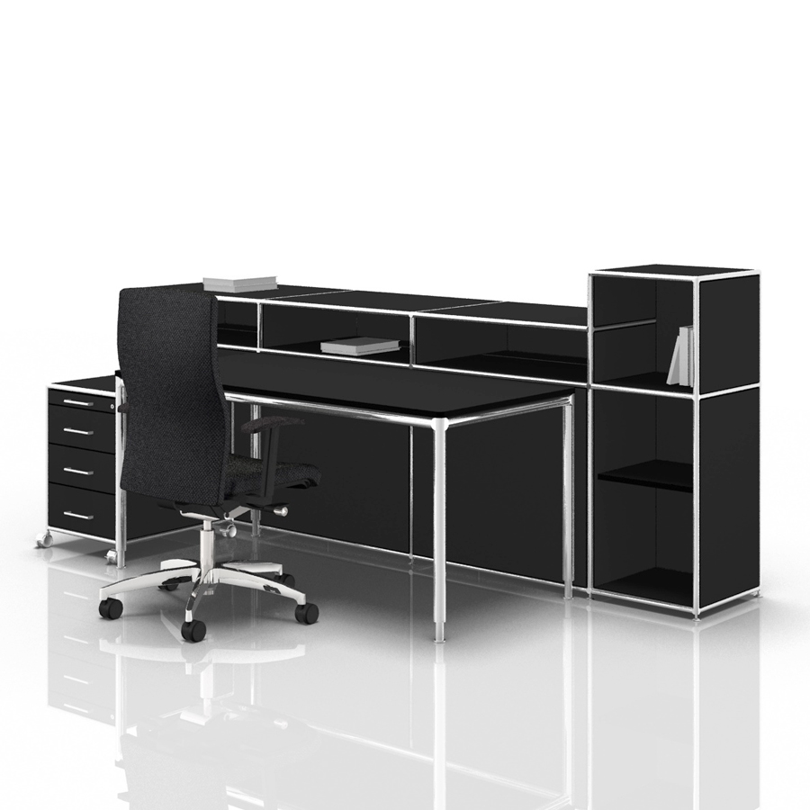 Bosse Modul Space Empfangstheke 4 schwarz