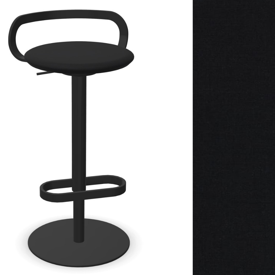 lapalma MAK S110 Barhocker Stoff Remix 296 Gestell schwarz