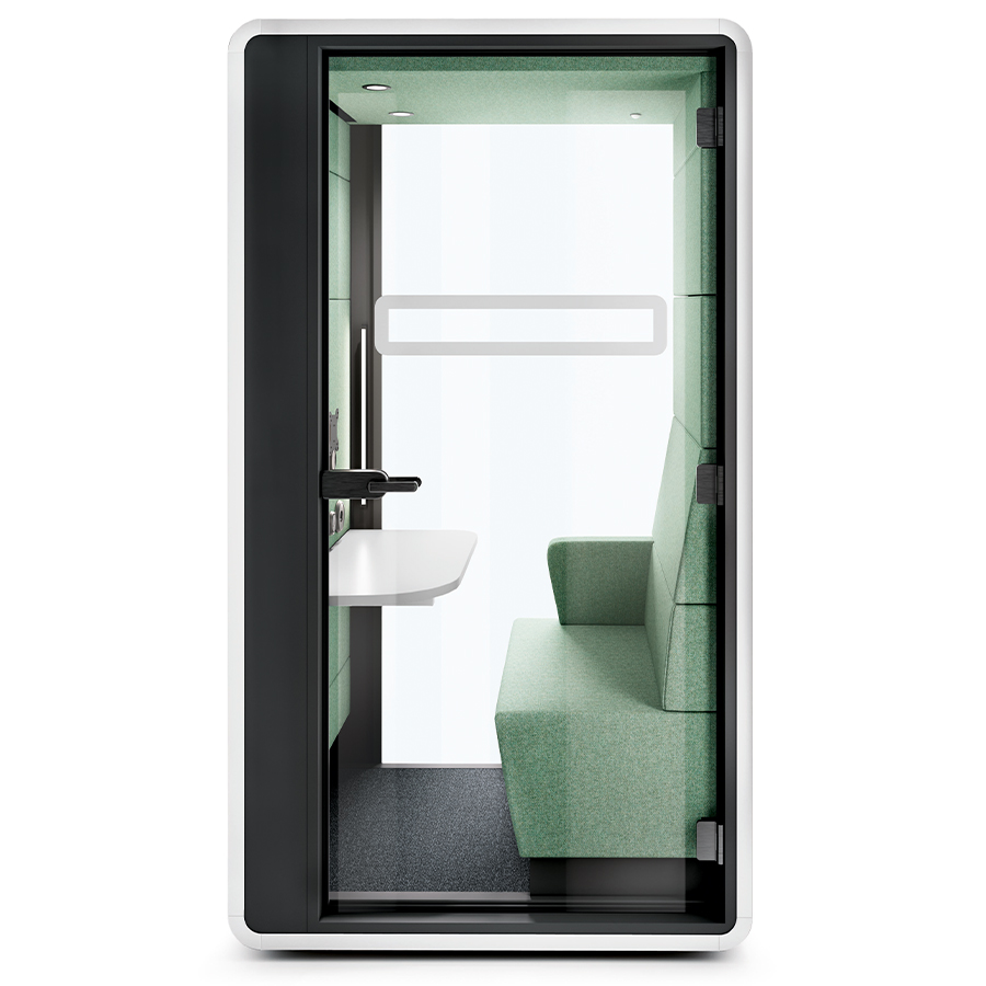 Hushoffice Telefonbox Hushhybrid in Wool Jade