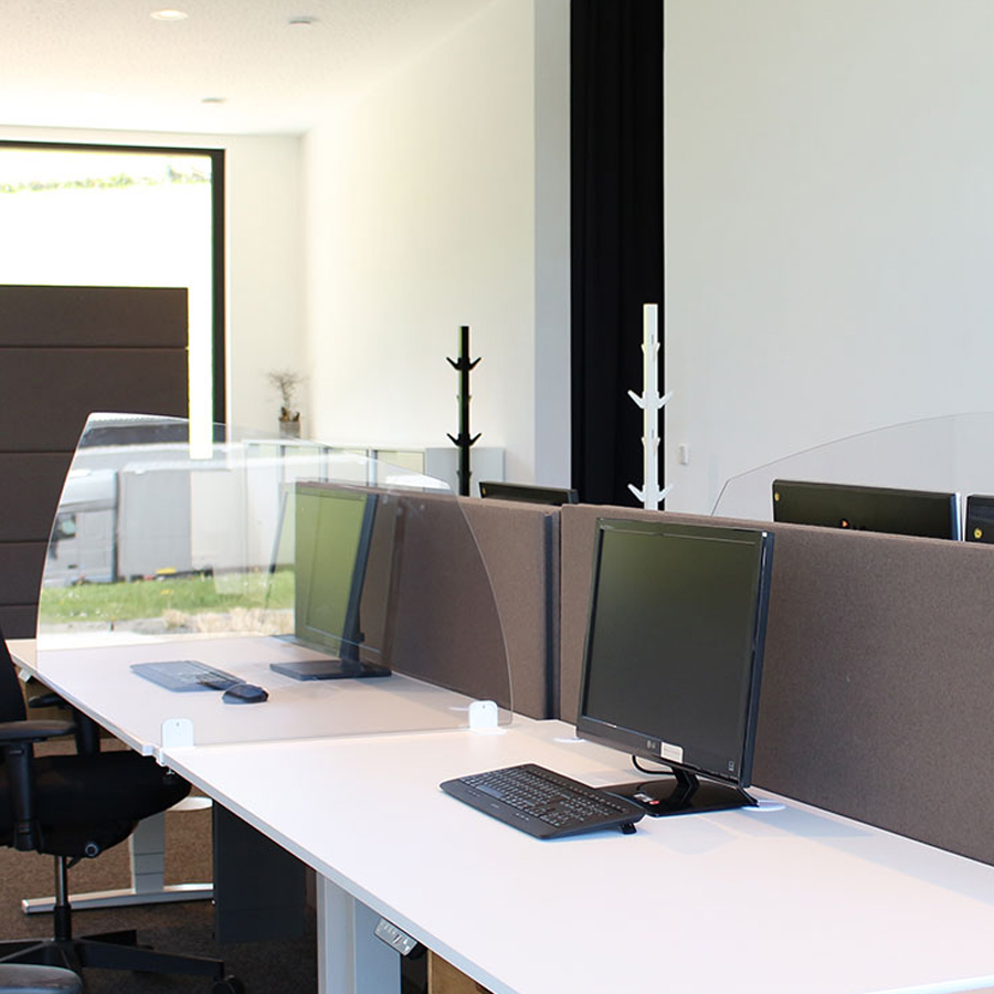 Rosconi T2 Tisch-Trennwand - Acrylglas