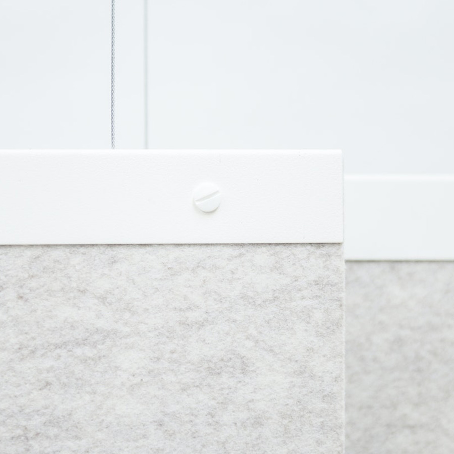 BuzziSpace BuzziFalls Birke | Raumteiler Wand Decke | Nahaufnahme