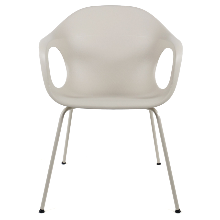 Kristalia ELEPHANTINO Stuhl mit Vierfußgestell Farbe elfenbein