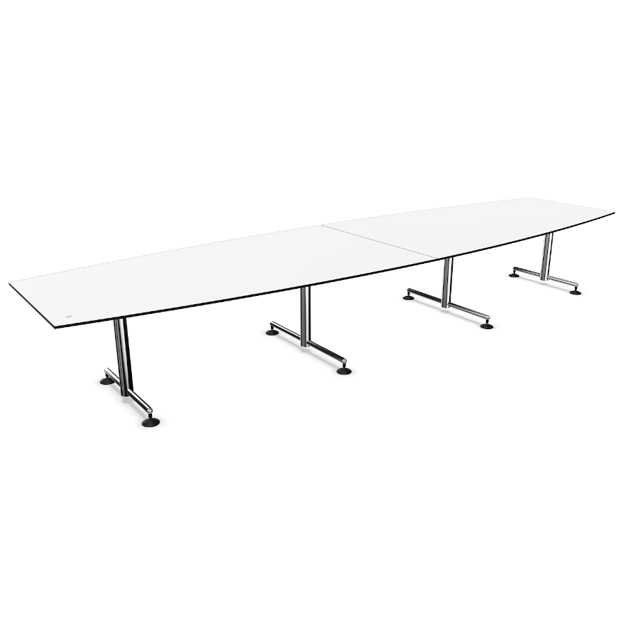 Bosse Modul Space Conference-Tisch M1 in weiß Länge 4800 cm