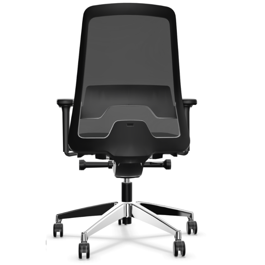 Interstuhl Every (EV21C) Bürostuhl Netzrücken Comfort von hinten