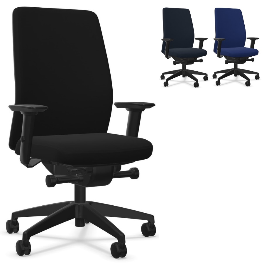 Interstuhl AIMis1 AM11E (1S02) Bürostuhl Polsterrücken niedrig Komplettausstattung