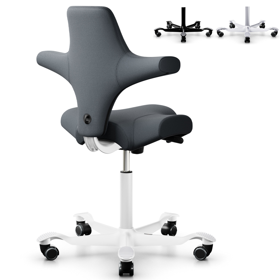HAG CAPISCO 8106 - Stoff Select 60003 - Gestell weiß