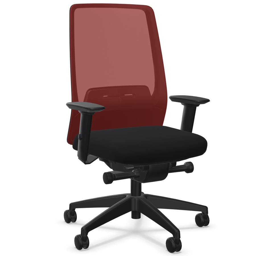 Interstuhl AIMis AM21E - Express Modell Netzrücken rot