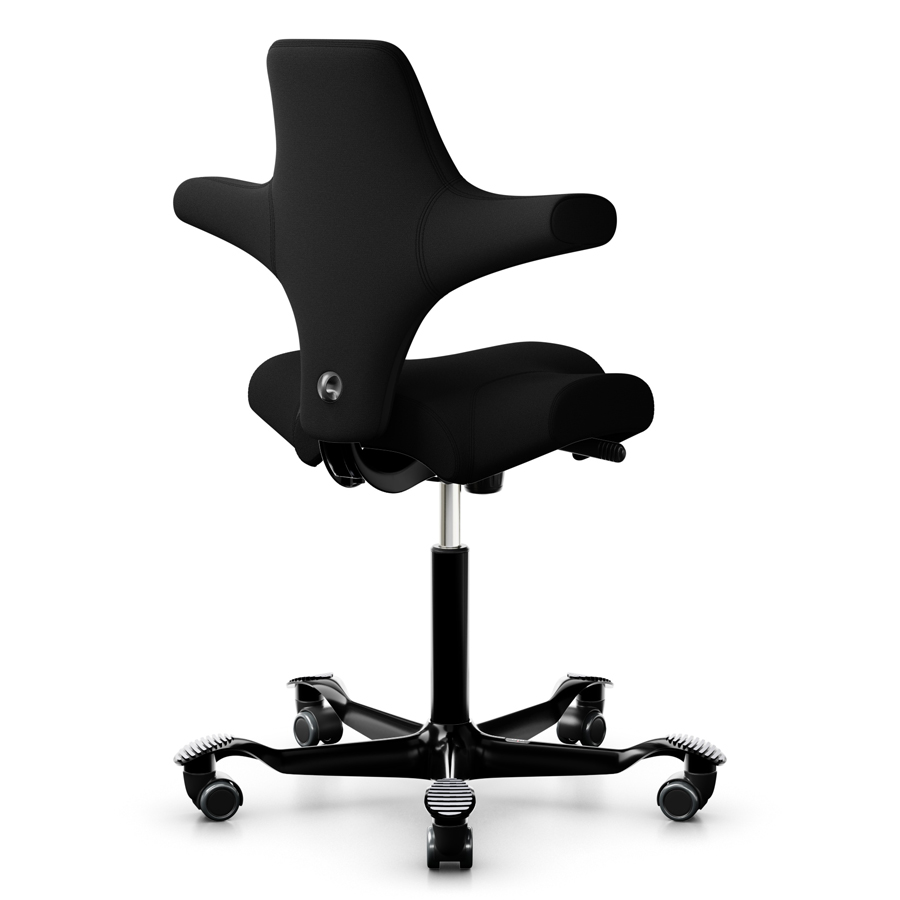 HAG CAPISCO 8106 Sattelstuhl mit niedriger 150er Gasfeder - Rückansicht