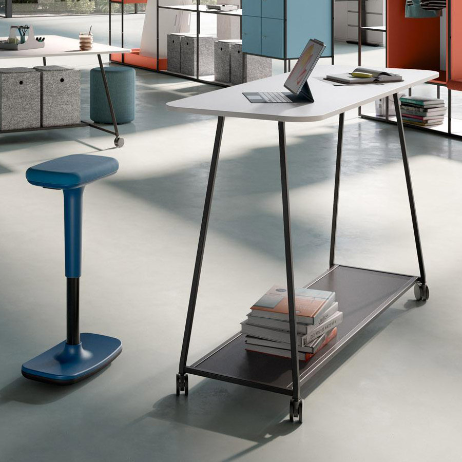 Palmberg P5 FLEX Stehtisch | Rollen | verschiedene Größen | Konfigurator