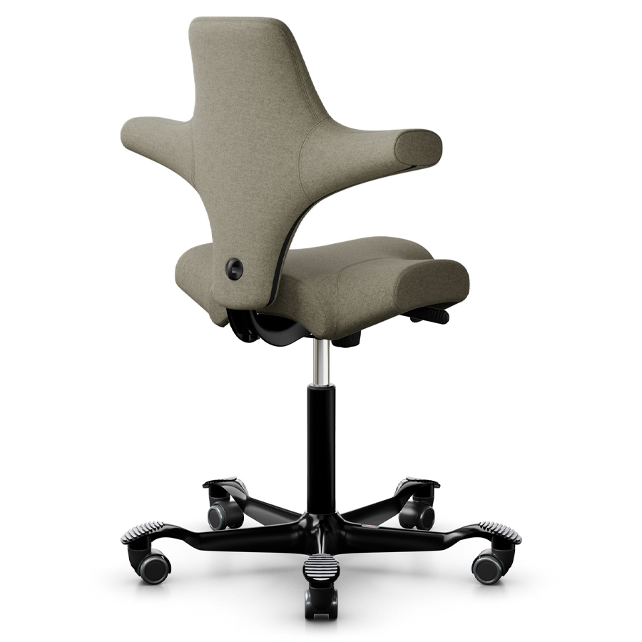 HAG Capisco 8106 Stoff Focus Melange Rückansicht