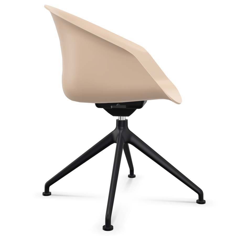 Interstuhl SHUFFLEis1 SU341 - grau-blau - Seitenansicht