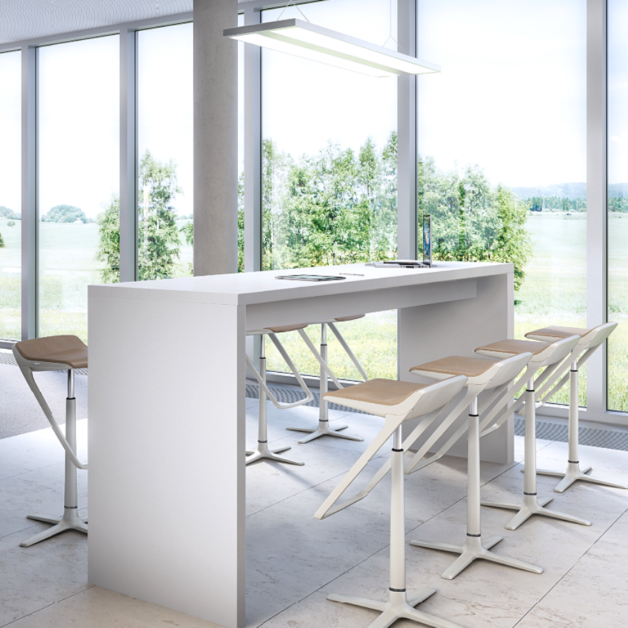 Interstuhl KINETICis5 710K Barhocker mit Fußraste - Beispielbild