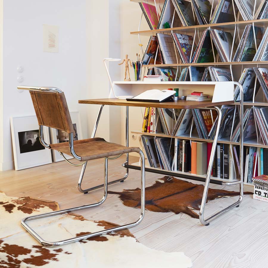 THONET Stahlrohr Schreibtisch S 1200 - Beispielbild