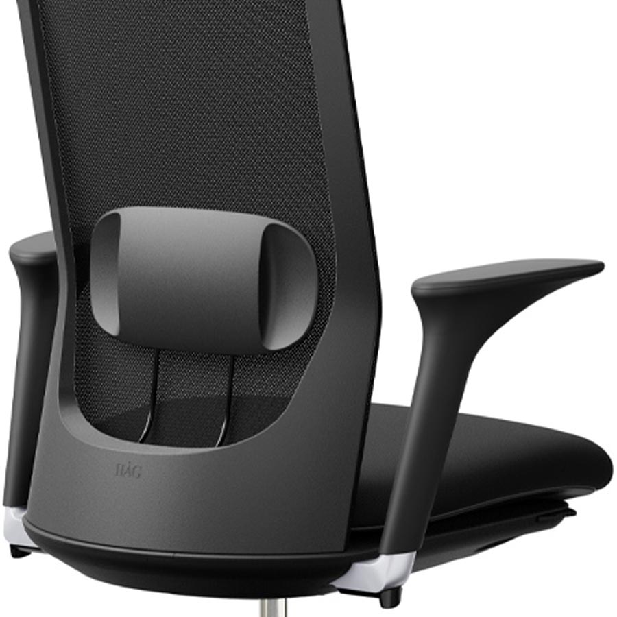 HAG Futu mesh schwarz silber 1100 - Nahaufnahme