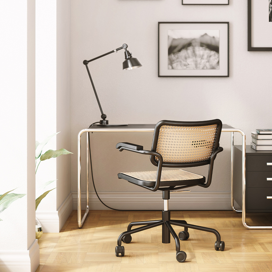 THONET Drehsessel mit Armlehnen - Beispielbild