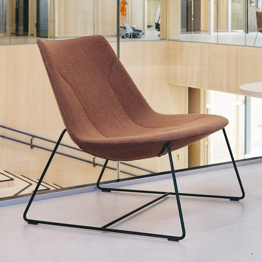 Profim Chic Lounge Sessel mit Kufengestell LDS73