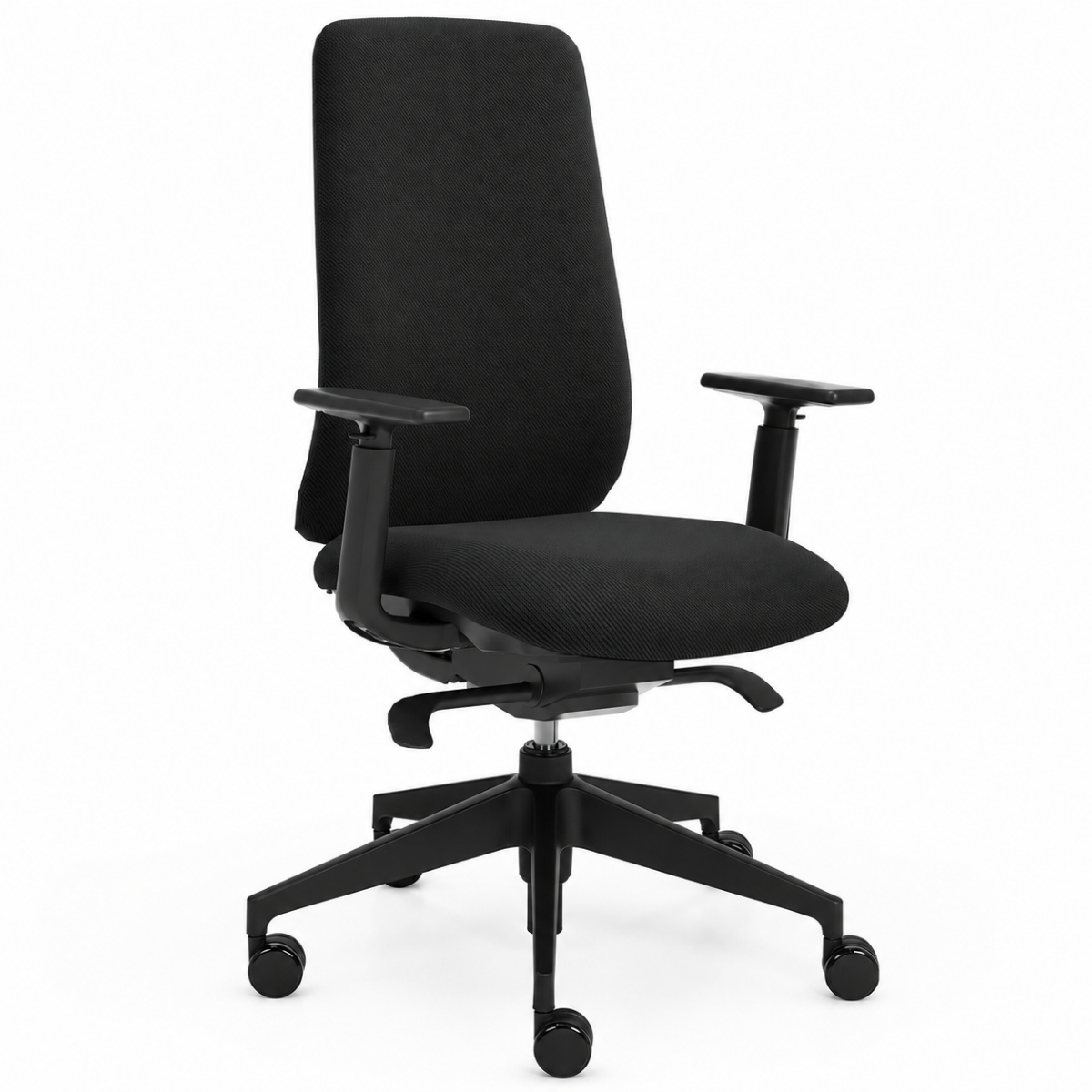 HAWORTH Aloha Active Bürostuhl Polsterrücken schwarz -