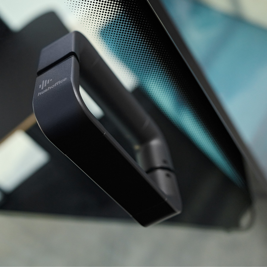 HushFree.M Tür aus Akustikglas