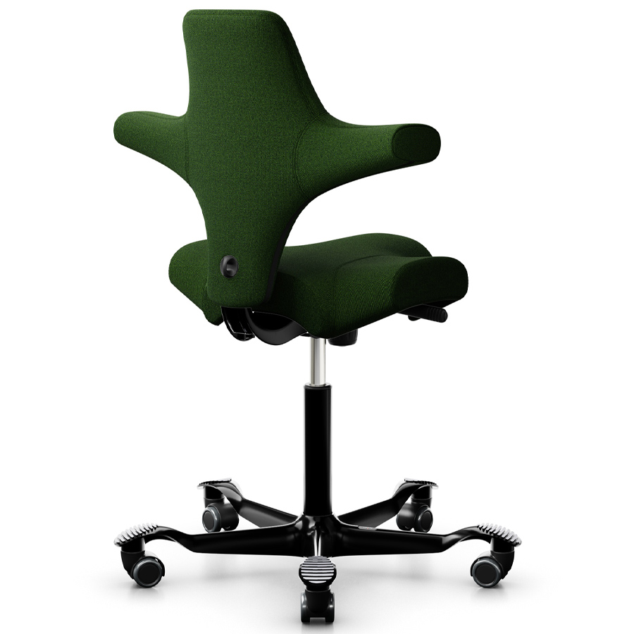 HAG CAPISCO 8106 - Stoff Capture 6501 - Gestell schwarz - Rückansicht