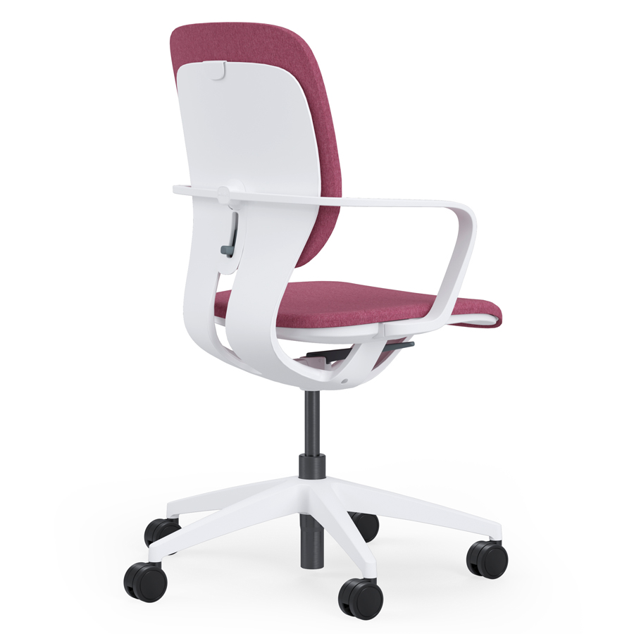 Klöber LIM Drehstuhl (lim98) mit gepolstertem Sitz und Rücken - Bewegungsarmlehnen