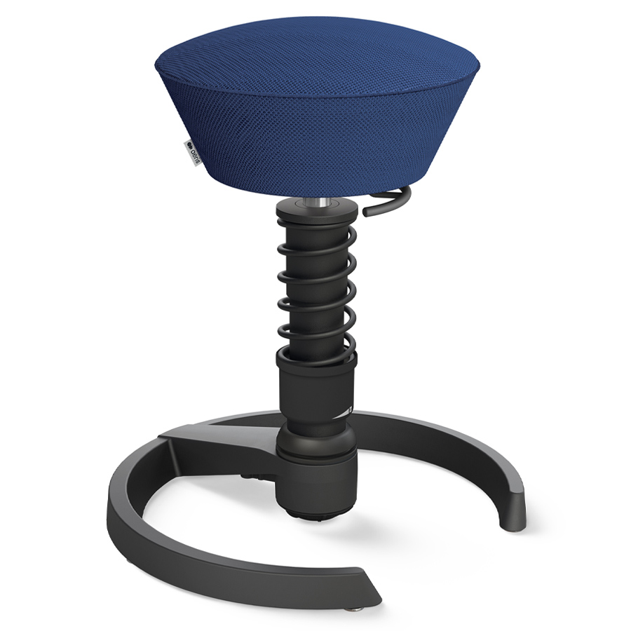 Aeris Swopper AIR mesh blau - Gleiter - Gestell schwarz - High-Feder