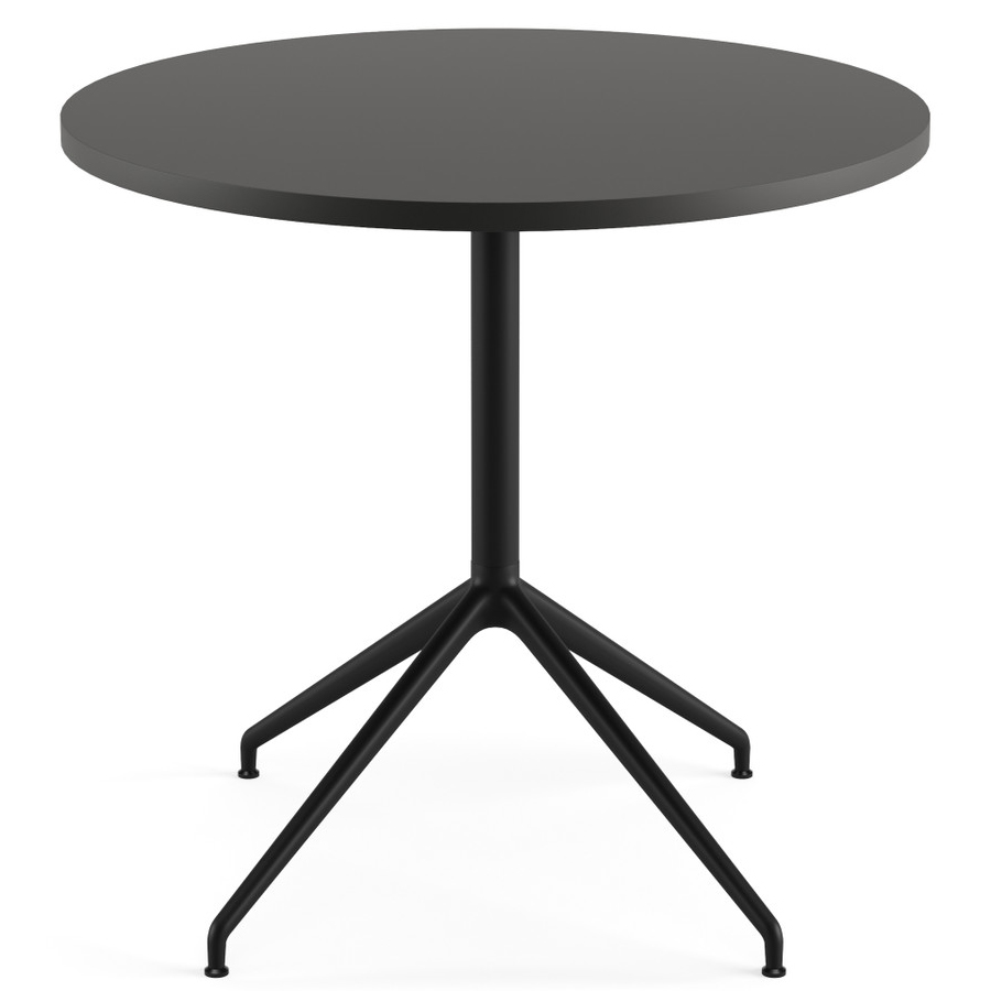 Arper Yop Tisch rund schwarz