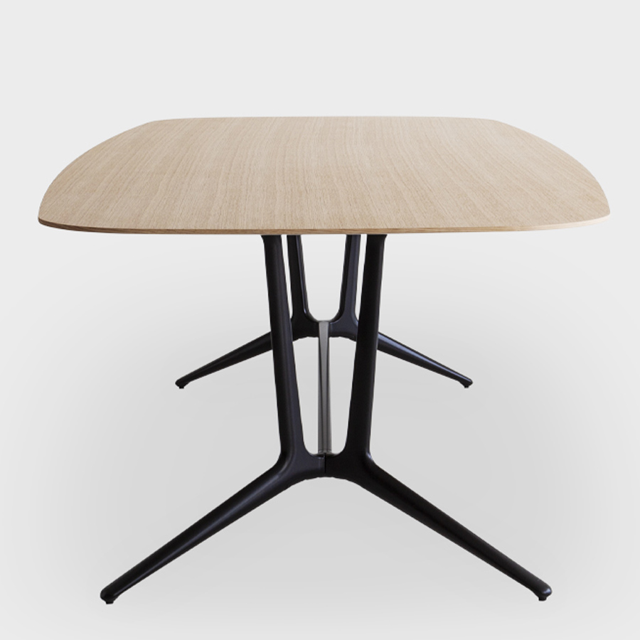 lapalma Trail Tisch Indoor | Eiche gebleicht | rechteckige Platte | Beispielbild