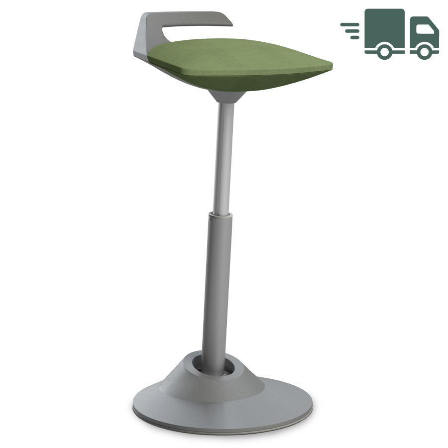 Aeris Muvman Mikrofaser grün - Gestell grau