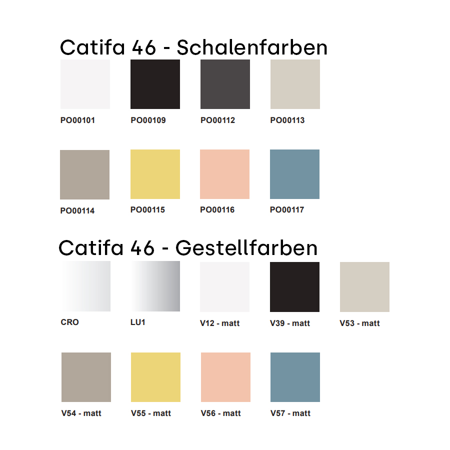 Arper Catifa 46 Farbauswahl