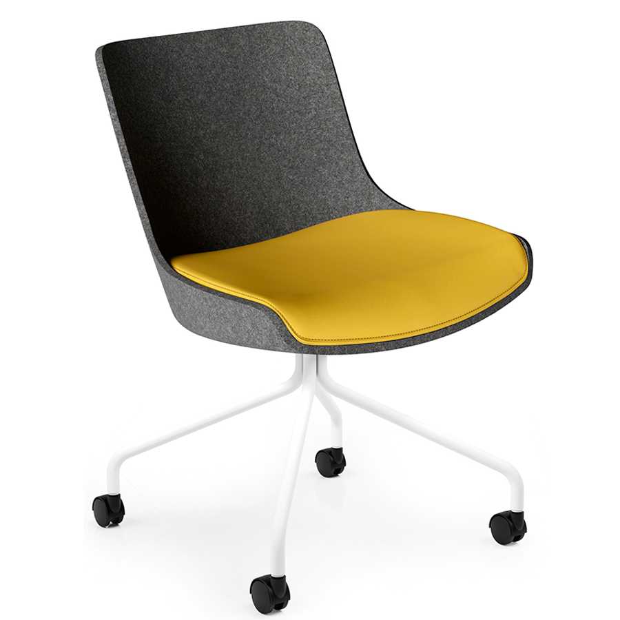 Kleber WOOOM (woo56) mit Rollen ohne Seitenwangen und Armlehnen