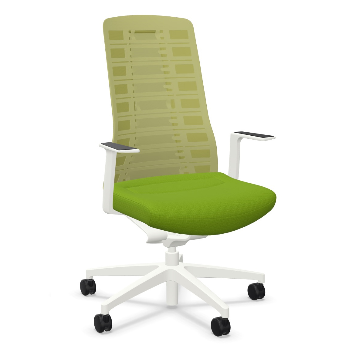 Interstuhl PUREis3 PU213 Rücken und Polster grün