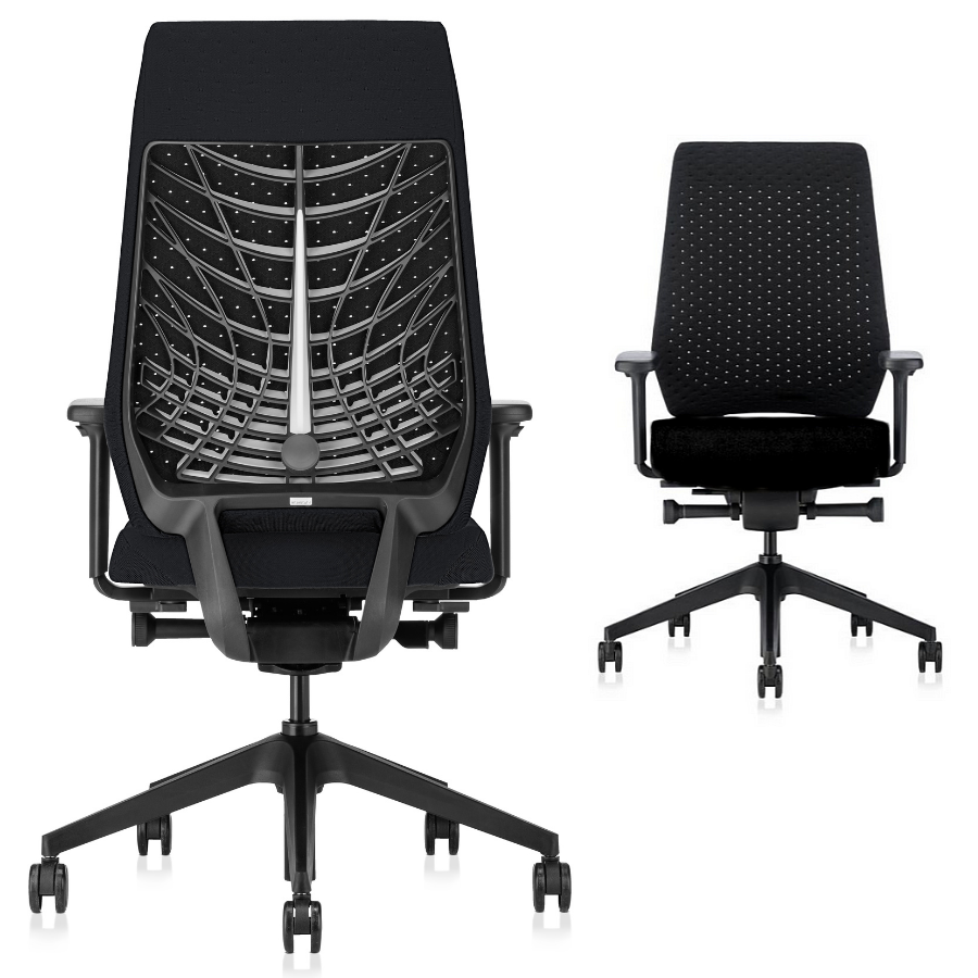 Interstuhl JOYCEis3 JC317 Bürostuhl mit Softback hoch Farbe schwarz