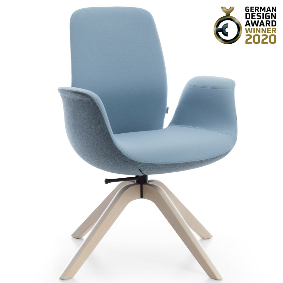 Profim ElliePro 20HW Bezug blau - Holzgestell