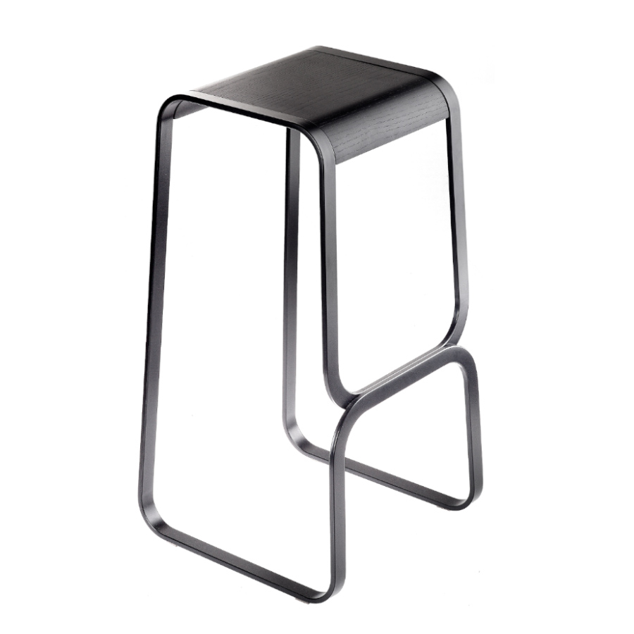 lapalma Barhocker Continuum Seitenansicht Höhe 80 cm