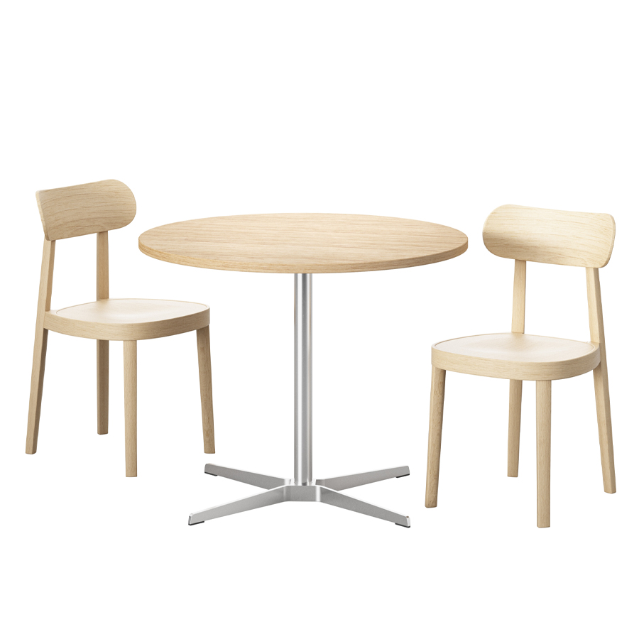 THONET 118 M Holzstuhl mit Muldensitz - Beispielbild