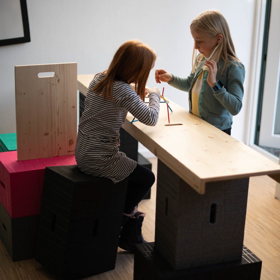 wp X-Lean - hier in Kombination mit Xbricks und X-Bench