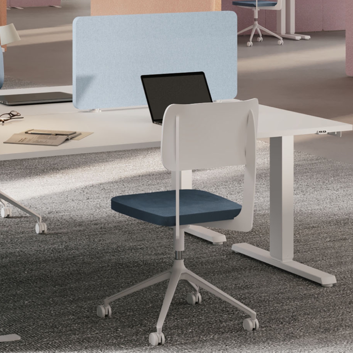 Cue / Solutions Luna & Vara Board | akustische Trennwand | Konfigurierbar