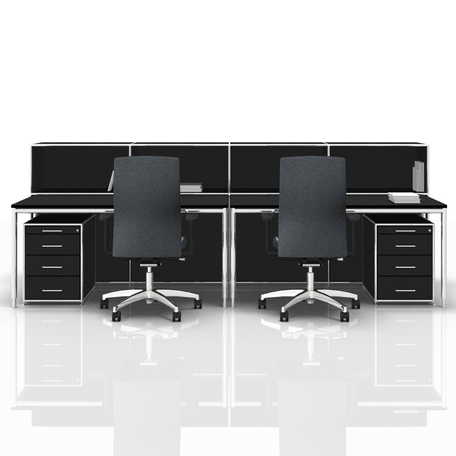 Bosse Modul Space Theke 10 schwarz von hinten