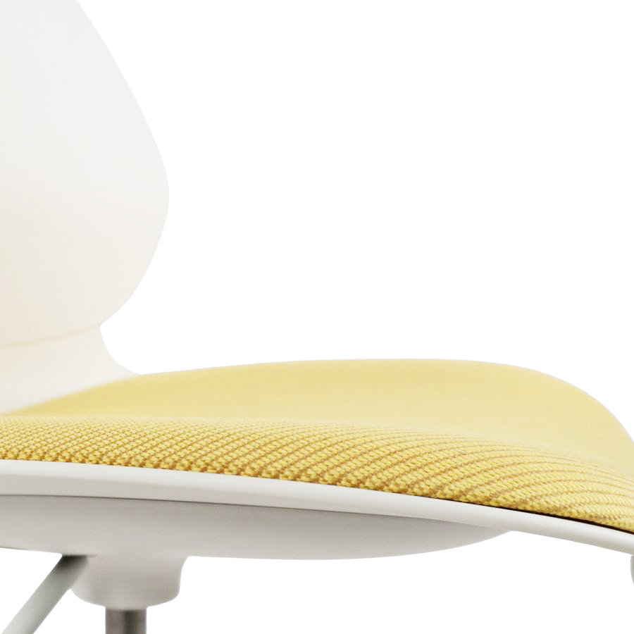 Haworth Maari | Schale plaster | Bezug Oceanic gelb