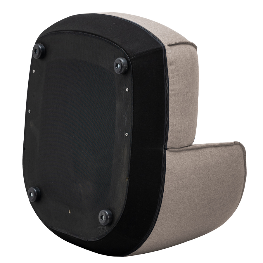 Kristalia Brioni Armchair klein - Unterseite - Bezug Heritage papyros