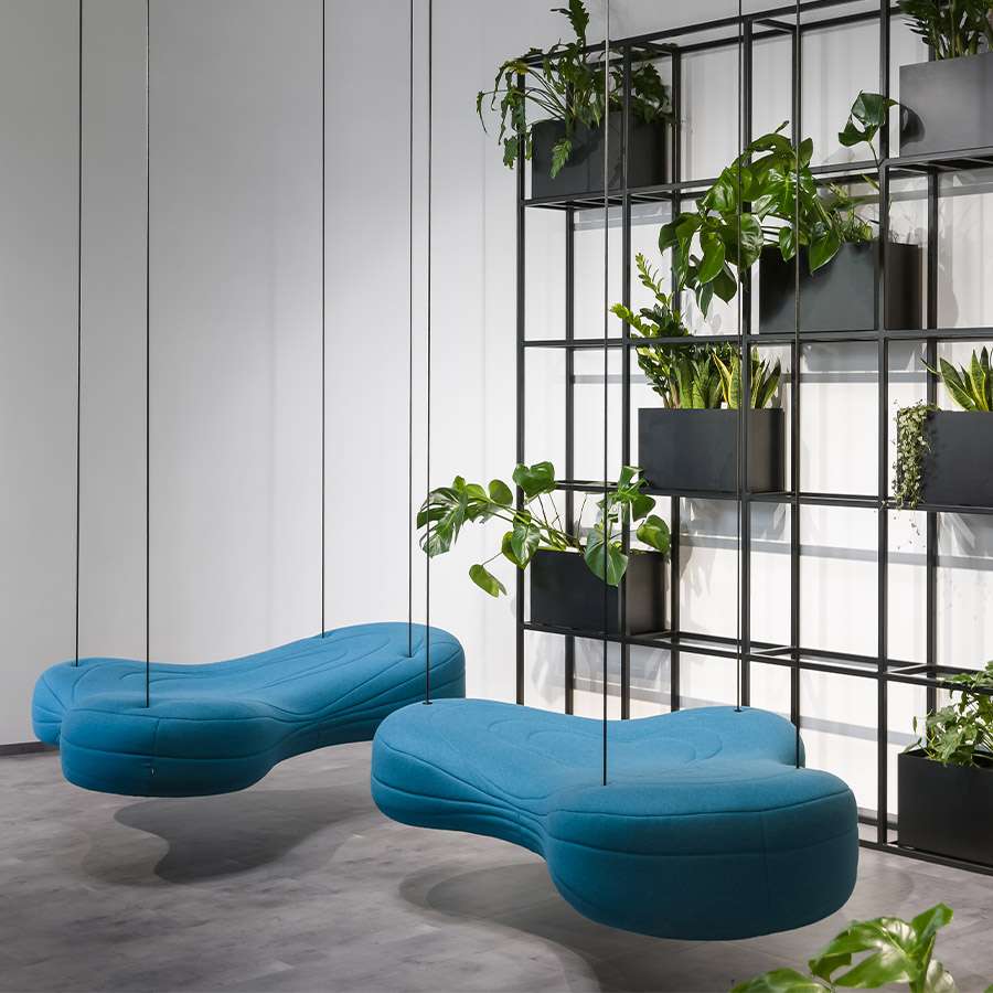 Noti Bouli Sofa 3-Siter Hängeseile Beispielbild