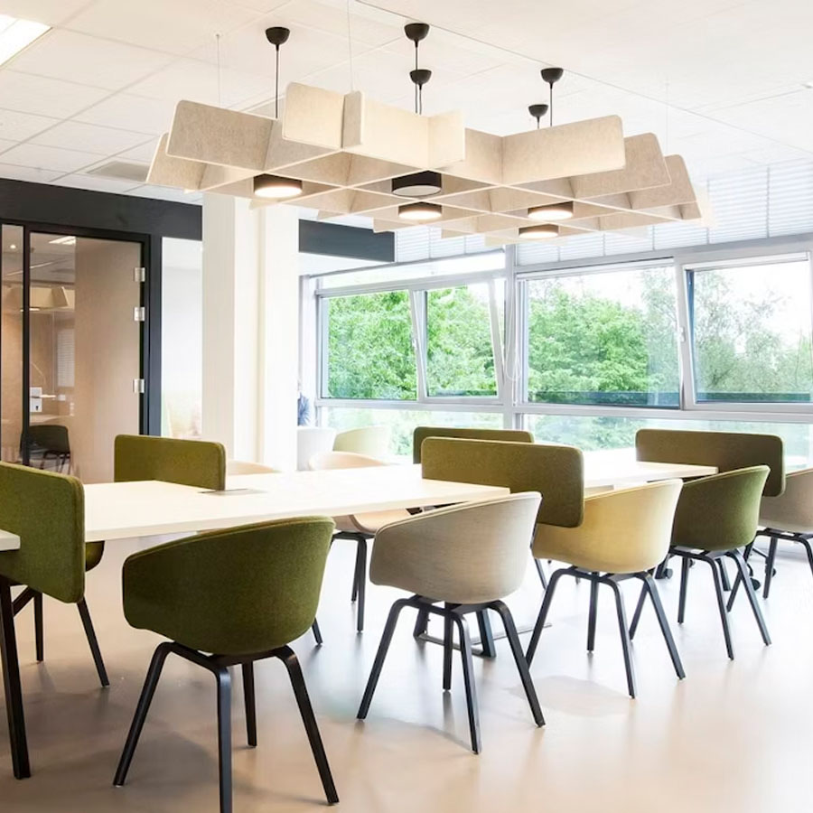 BuzziSpace BuzziGrid | Deckenabsorber | Beispielbild