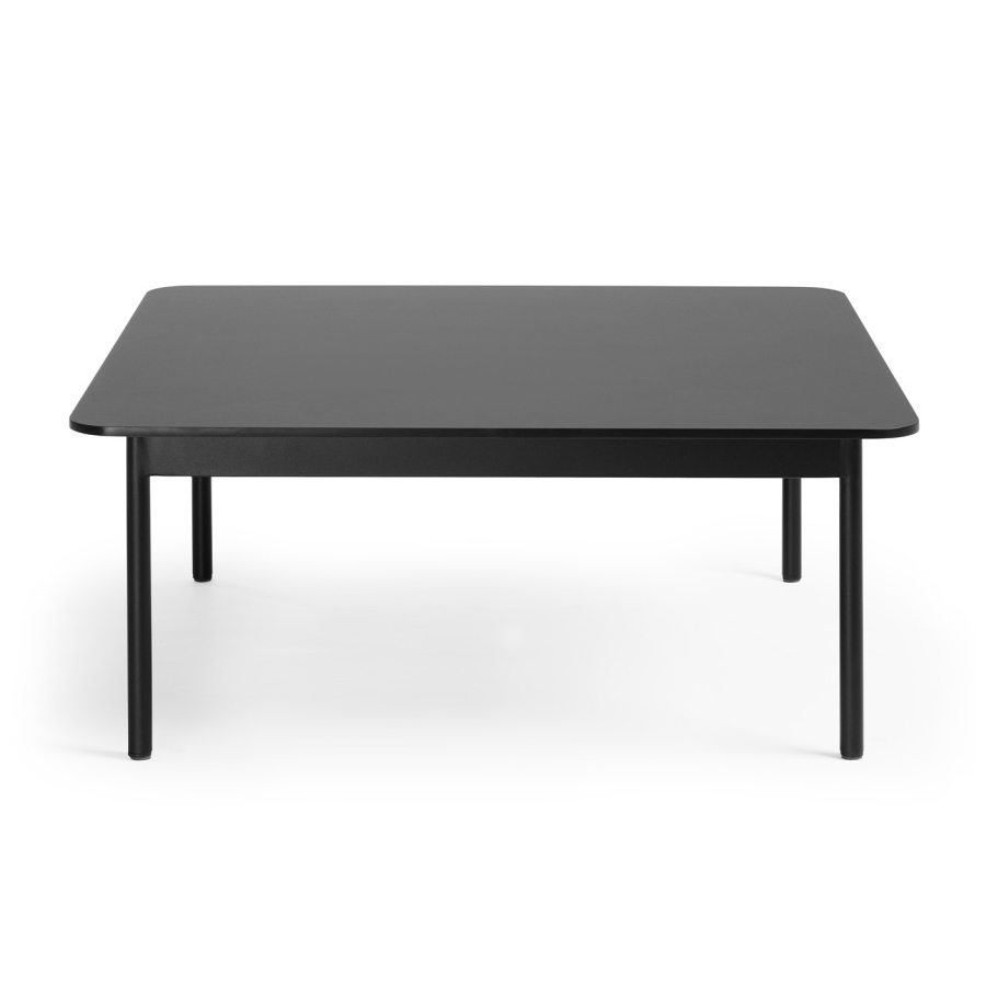 Bejot Fora FR TB65 Beistelltisch Tischplatte U999 schwarz, Gestell schwarz