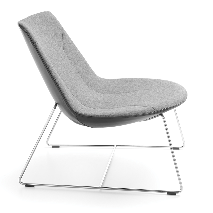 Profim Chic Lounge Sessel mit Kufengestell - Synergy LDS08