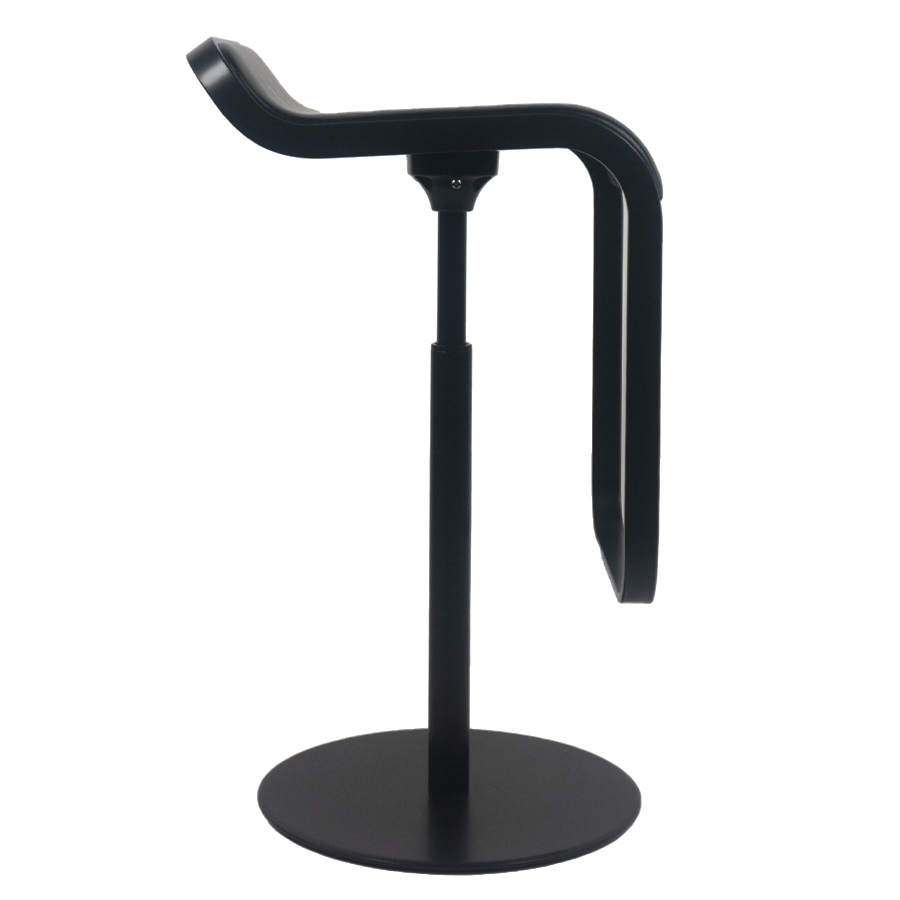 lapalma LEM S79 Sitzbezug Leder schwarz | Gestell und Gasfeder komplett schwarz