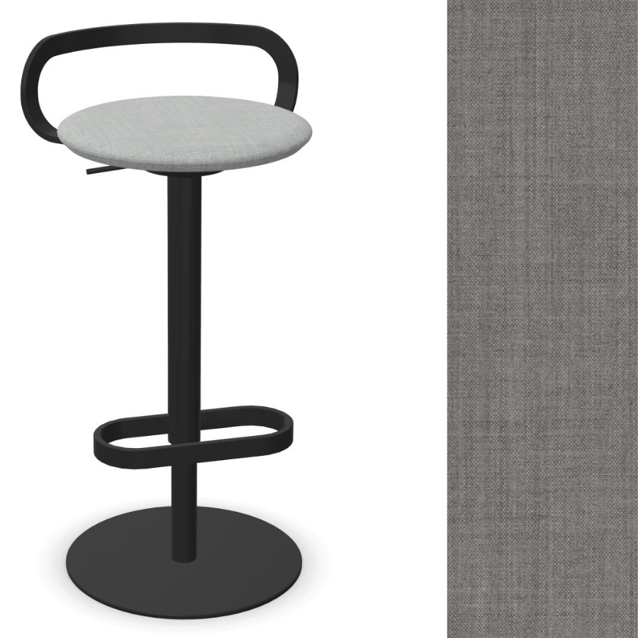 lapalma MAK S110 Barhocker Stoff Remix 123 Gestell schwarz