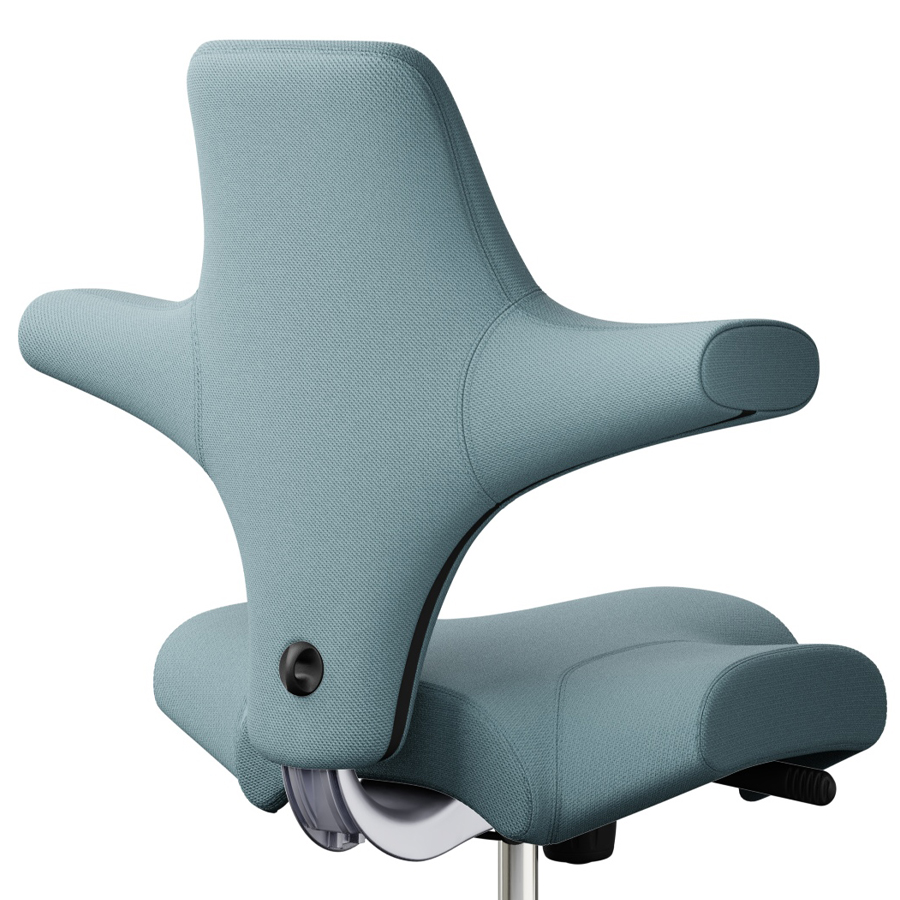 HAG CAPISCO 8106 - Stoff Select 67098 - Gestell silber - Nahaufnahme Rückseite