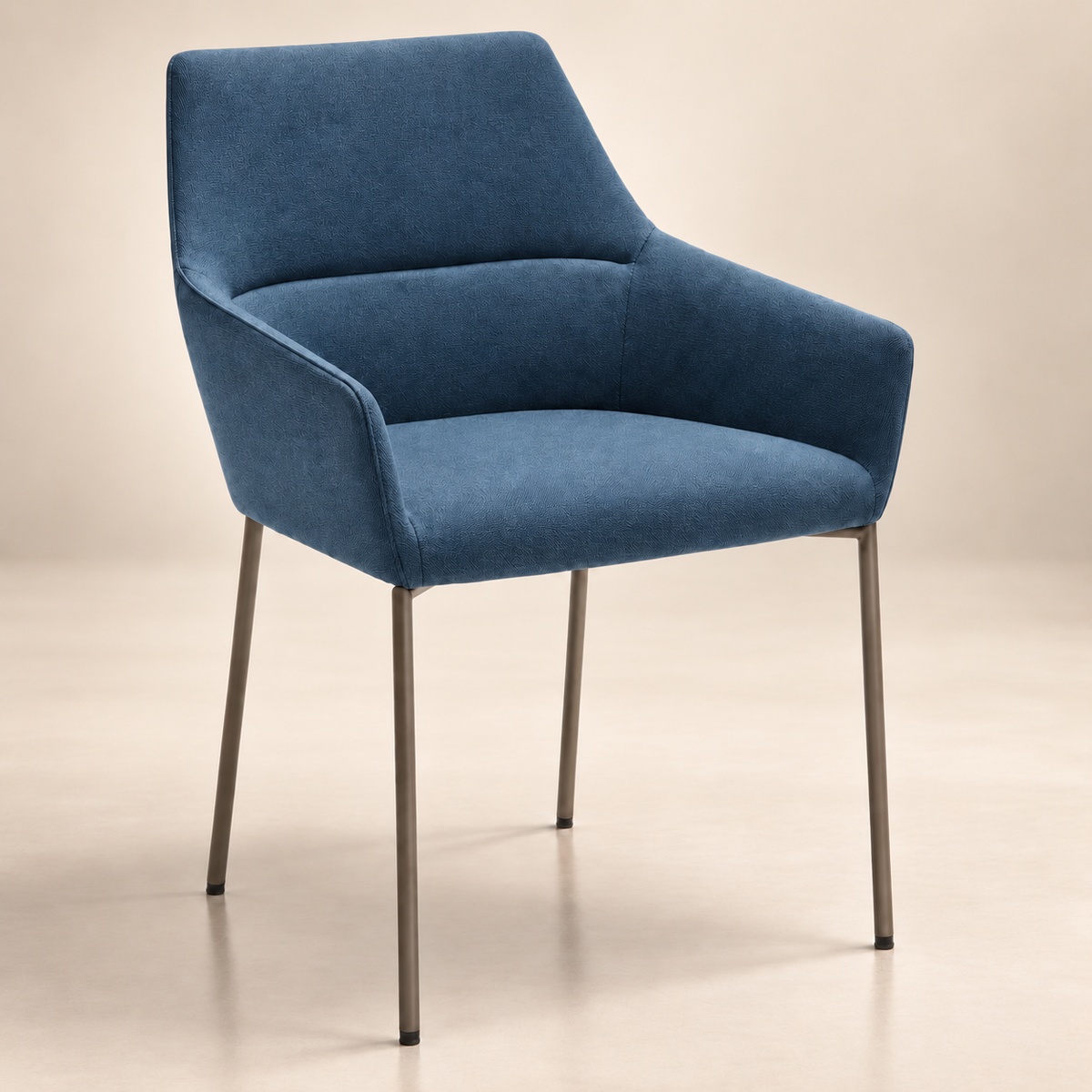 Profim Chic 20H | Gepolsterter Designstuhl mit Metallgestell